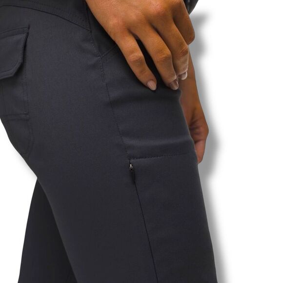 NWT prAna Halle Straight Pant Women’s Size 8 Regular In Coal - Picture 4 of 7
